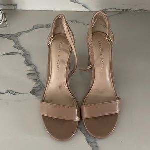 Ankle strap heel sandals